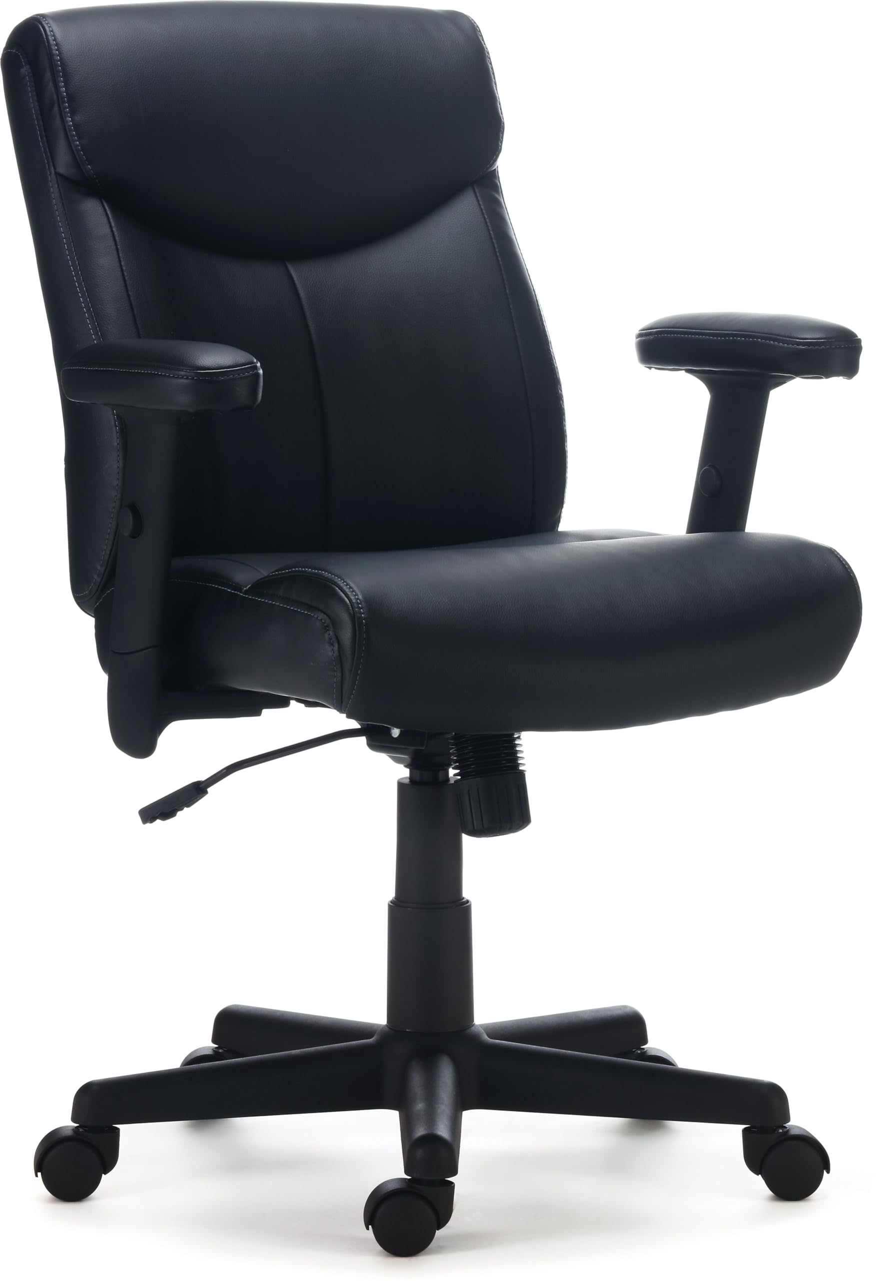 STAPLES Kroy Ergonomic Task Chair, Mesh, Ergonomic, Lumbar Support, Adjustable Height, Black