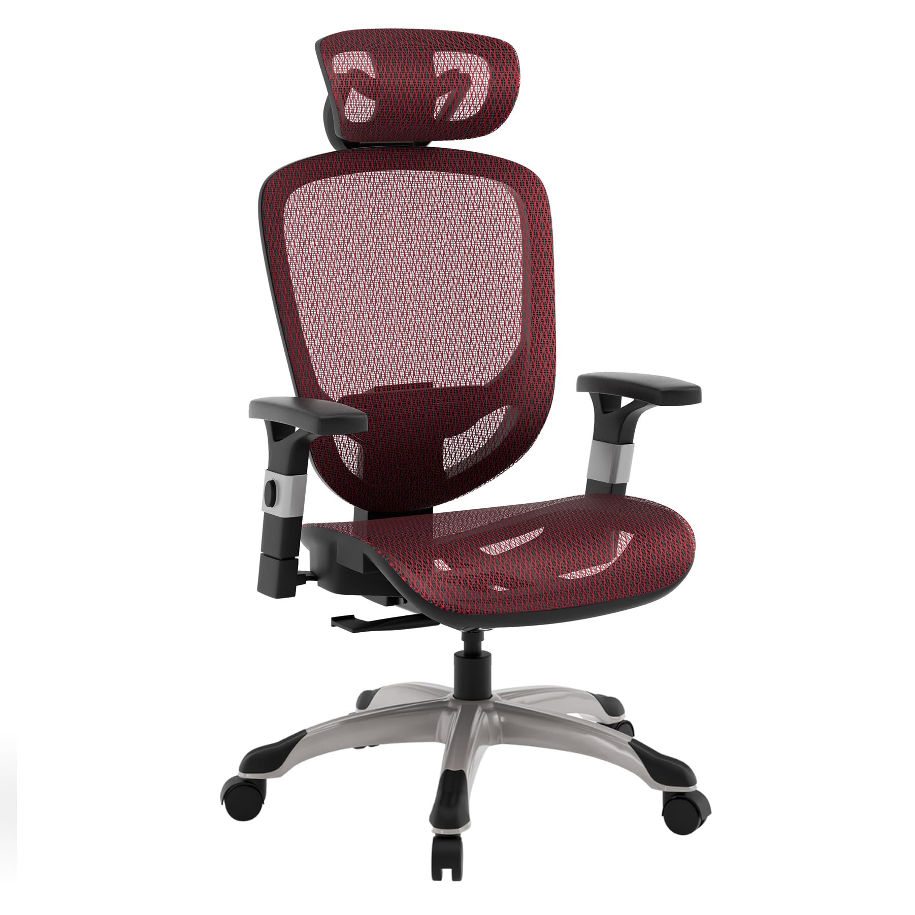 STAPLES Hyken Ergonomic Task Chair, Mesh, Ergonomic, Lumbar Support, Swivel, Black