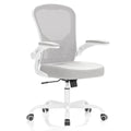 Office Chair, Ergonomic Desk Chairs 330LBS Capacity High Back Mesh Computer Chair with Flip-up Armrests, Comfy Work Chair with Adjustable Lumbar Support, Rolling Chair