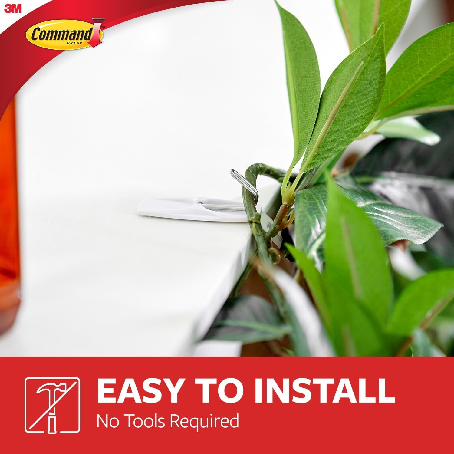 Command Medium Wire Toggle Hooks, 35 Hooks and 40 Strips, Damage-Free Hanging Wall Hook with Adhesive Strips, No Tools Great for Hanging, Organization and Storage, Holds up to 2 lb